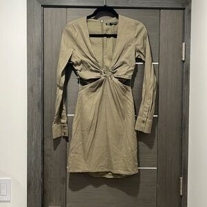 ZARA linen dress